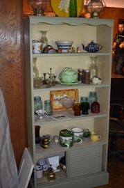 Bookcase and Many Collectible Items Abound in this Estate! 