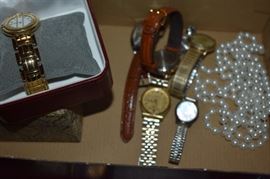 Vintage Jewelry, Watches, Pins, etc.