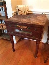 Antique chick incubator