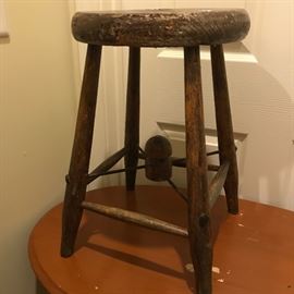 Antique stool