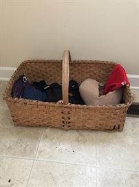 Great large oak basket