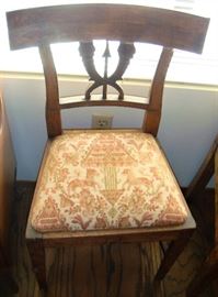 2 matching 19th century chairs