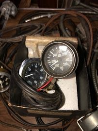 vintage Chris Craft Boat gauges