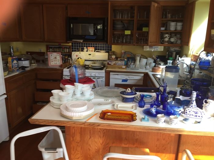 This is a small kitchen but is packed with treasures.