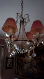 Chandelier w/Shades