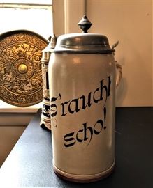 Smoked beer stein