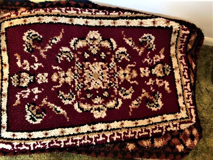 hand hooked rugs