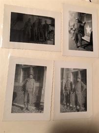 Photos of troops during WWll