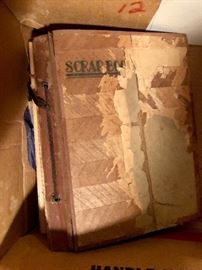 Military/wartime scrapbook