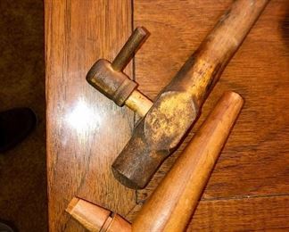 Old wooden barrel bung spigot valve