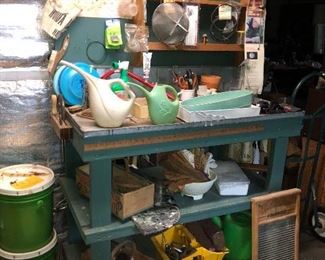 Master gardeners potting bench