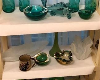 Blenko art glass collection