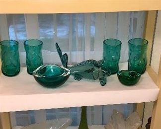 Blenko art glass collection