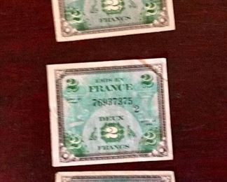 WWII CERTIFICATES from Italy, Belgium, France, Germany and China 