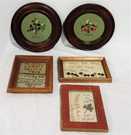 LOT OF NEEDLEPOINT-SAMPLER