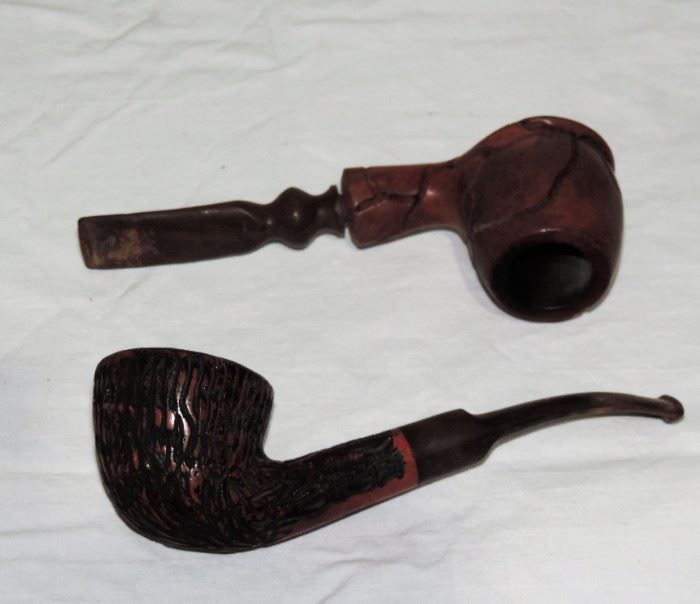 NICE VINTAGE CARVED PIPES