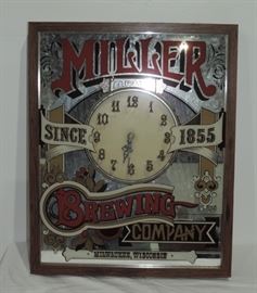 MILLER BEER CLOCK