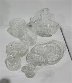 7 PIECE CRYSTAL LOT