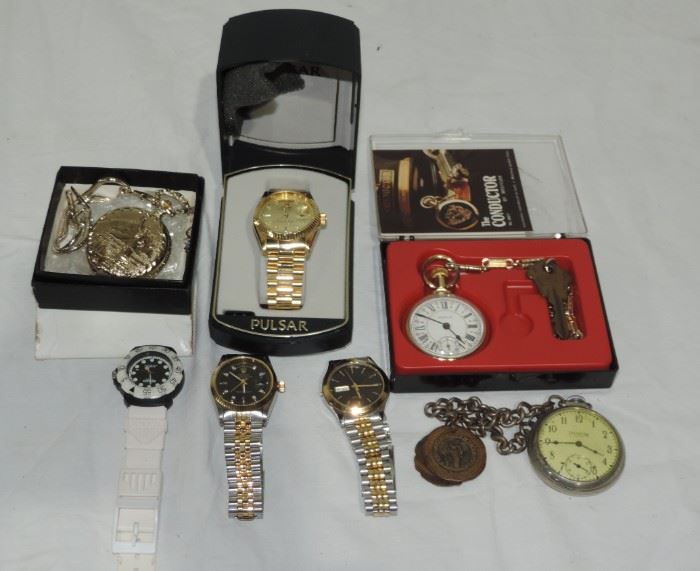 WRIST WATCH AND POCKET WATCH COLLECTION