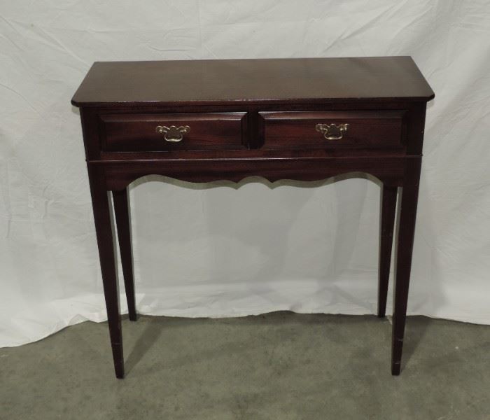 MAHOGANY HALL TABLE