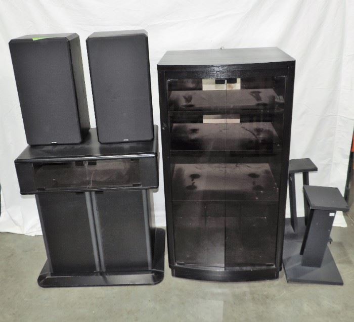 ELECTRONIC CABINETS AND STANDS SPEAKERS