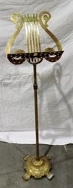 BRASS LYRE MUSIC STAND