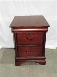 MAHOGANY FILE CABINET