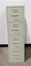 4 DRAWER FILE CABINET