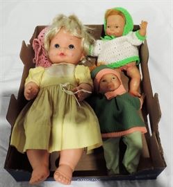 3 COLLECTORS DOLLS EFFANBEE