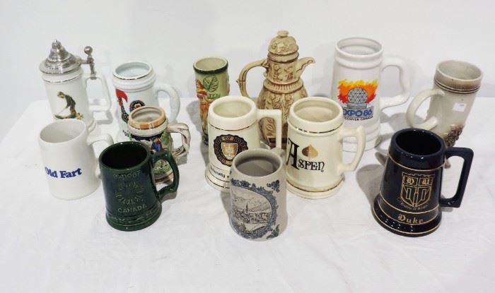 MUGS AND STEINS