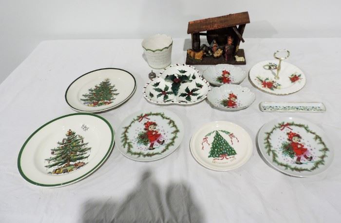 CHRISTMAS DISH LOT