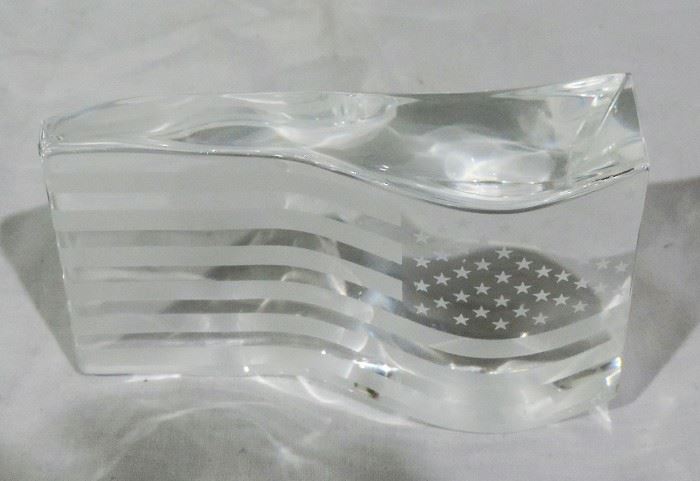 STUEBEN GLASS FLAG