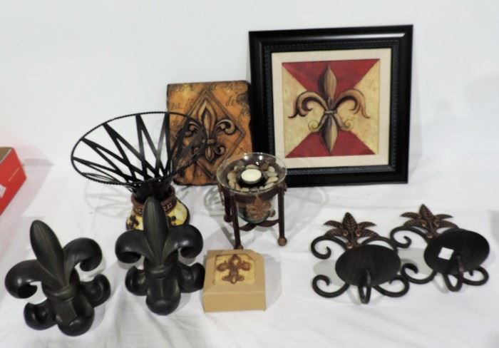 FLEUR-DI-LIS MISC. DECORATIVE COLLECTIBLES