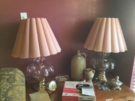 Matching lamps