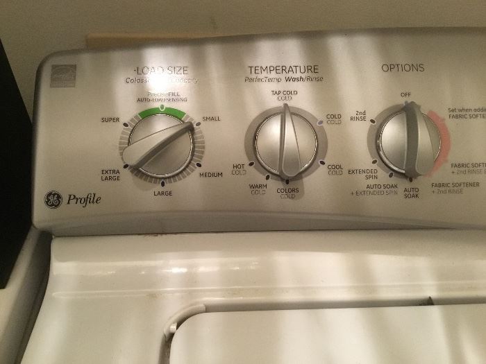 Washer is GE Profile