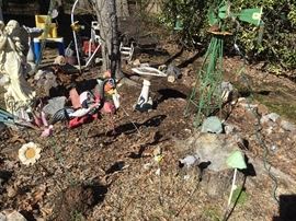 Outside in front of house