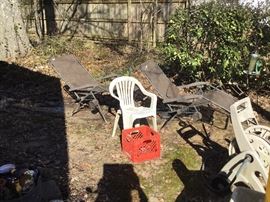 Outside in front of house