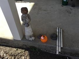 Outside in front of house