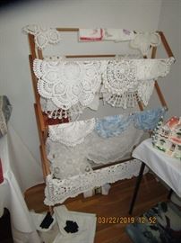 Several hand-made lace items... Antique/Vintage..