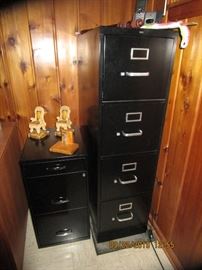 File Cabinets., Bookends, etc.