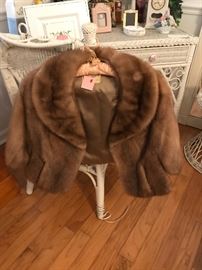 Mink stole from Crouch’s in Griffin
