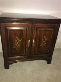 Wood cabinet-could be used as a side table or night stand