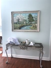 Foyer/Sofa table-staged view