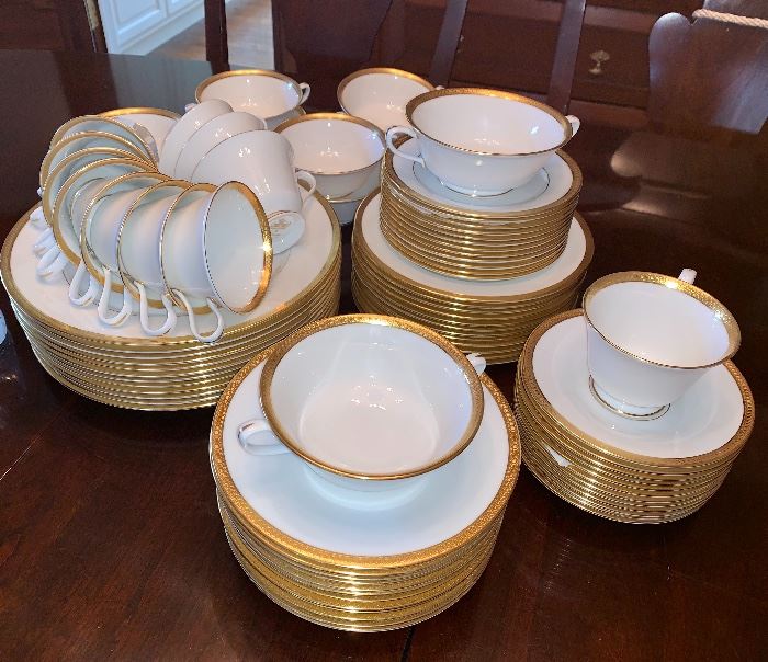 12 pc setting - Oxford Bone China by Lenox- Bennington