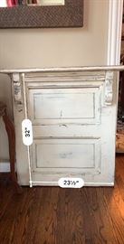 another view-can put caps or hats on top mantle