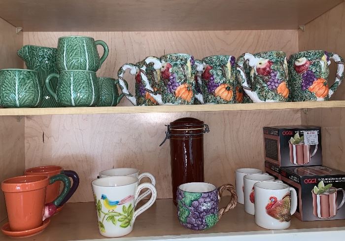 Decorative Mugs and coffee cups
