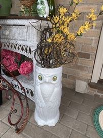Owl umbrella holder