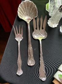 Sterling serving pieces