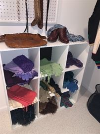 Scarfs, gloves, etc.