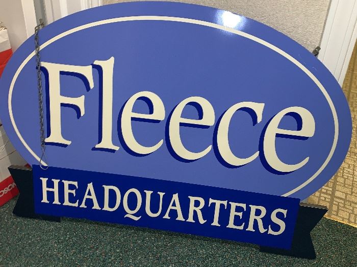 Big, vintage outdoor sign